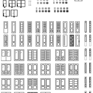 729 Window, Door & Sidelite Elevation